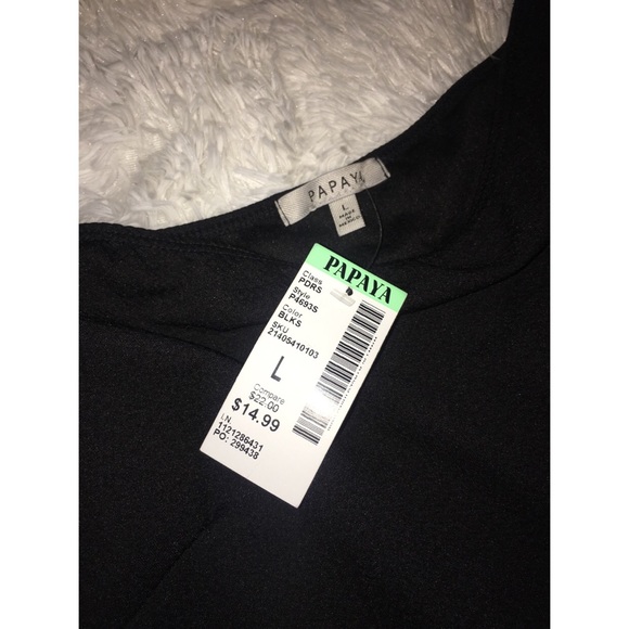 SOLD‼️ Black Off The Shoulder Dress - Picture 2 of 3